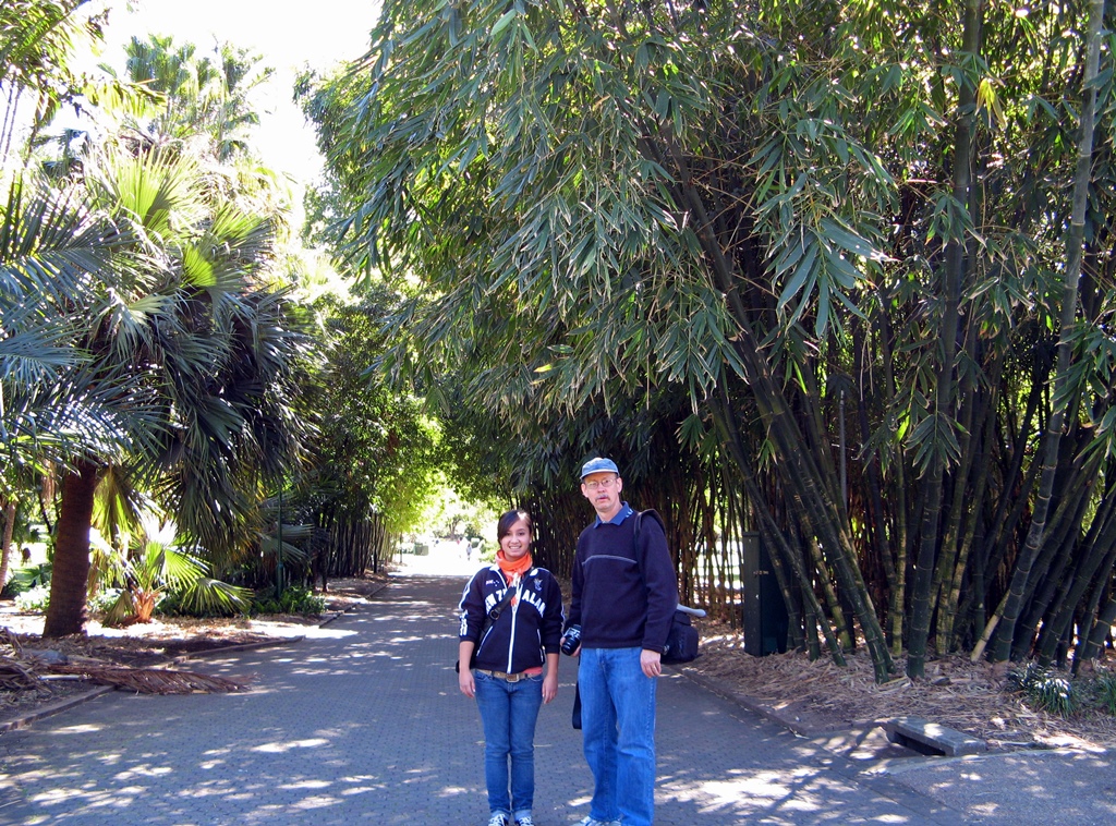 Connie and Bob, Botanic Garden